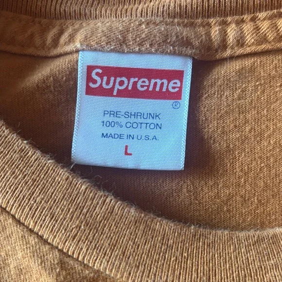 Supreme Orange Cherry Graphic Tee - Men's Short Sleeve - Picture 3 of 3